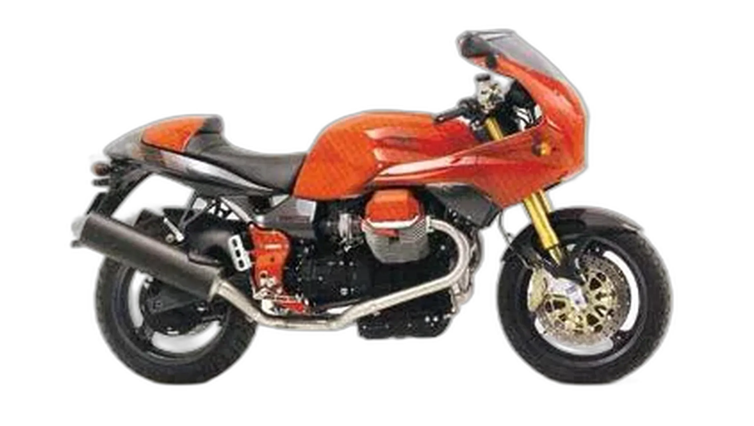 Moto Guzzi V11 Le Mans Rosso Corsa (MY2005) — Naked Bike